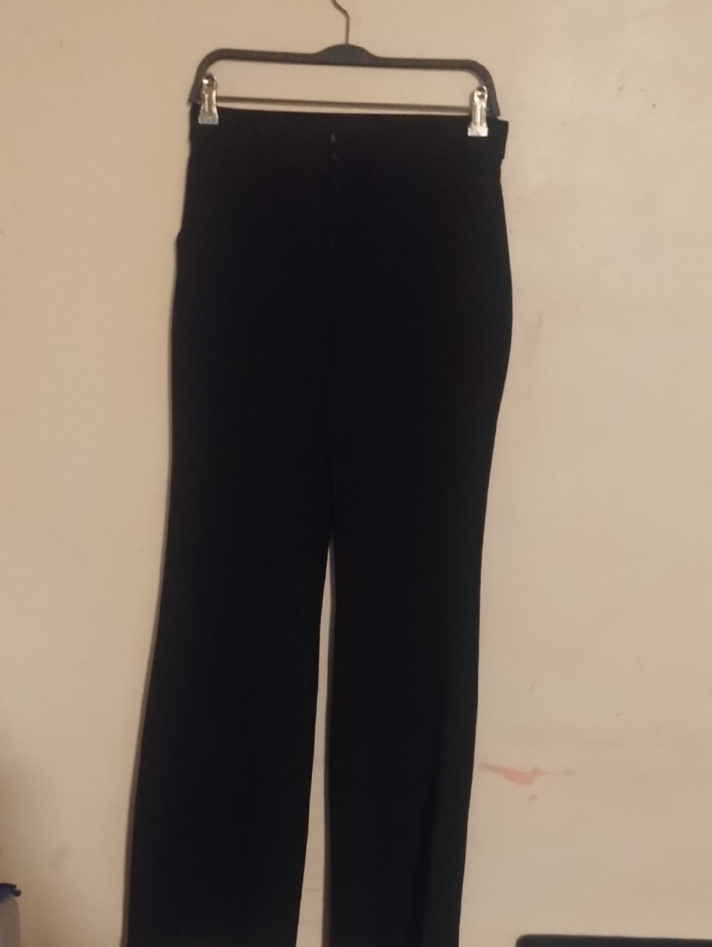 Black  Women Dress Pants - Classic Straight Leg